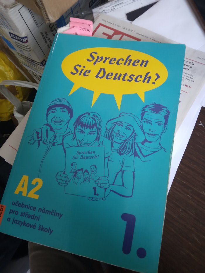 Kniha Sprechen Sie Deutsch 1 A2 Učebnice Němčiny Pro Střední A