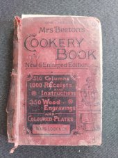 kniha Cookery book New Enlarged Edition, Ward. Lock 1899