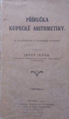 kniha Příručka kupecké arithmetiky, s.n. 1921