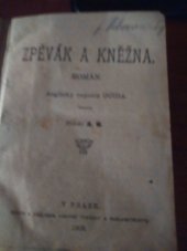 kniha Zpěvák a kněžna Román, Hlas Národa 1903