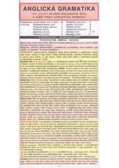 kniha Anglická gramatika pro druhý stupeň základních škol a nižší třídy víceletých gymnázií, Holman 2008