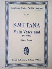 kniha Mein Vaterland No. 3 Má Vlast No. 3 Šárka, Ernst Eulenburg 1914