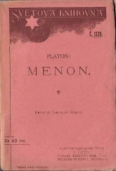 kniha Menon, J. Otto 1914