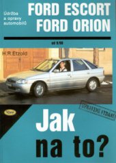 kniha Údržba a opravy automobilů Ford Escort/Orion Limuzína/Turnier/Express, Kopp 2002