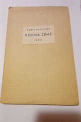 kniha Rodná země, Rudolf Kmoch 1940