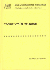 kniha Teorie vyčíslitelnosti, ČVUT 2008