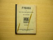 kniha Fysika pro třetí třídu měšťanských škol, Nová škola 1935