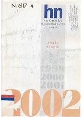 kniha Ročenka HN 2002 příloha Hospodářských novin, 6.ročník, Economia 2002