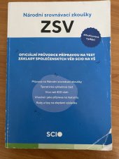 kniha Národní srovnávací zkoušky ZSV aktualizované vydání, SCIO 2023