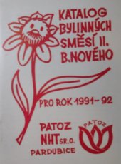 kniha Katalog bylinných směsí léčitele pana B. Nového pro rok-. Sv. 2, 1991, Delta 1991