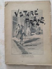 kniha V staré Praze  Kulturní obrazy z dob minulých , Bursík & Kohout 1890