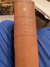 kniha  Bella Donna, Vilímek 1927