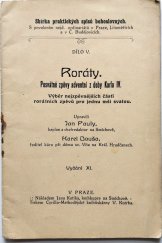 kniha Roráty. Posvátné zpěvy adventní z doby Karla IV. Výběr nejzpěvnějších částí rorátních zpěvů pro jednu mši svatou., Jan Kotík 1919