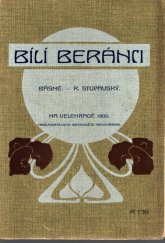 kniha Bílí beránci Básně, M. Melichárek 1906