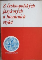 kniha Z česko-polských jazykových a literárních styků, Univerzita Karlova 1988