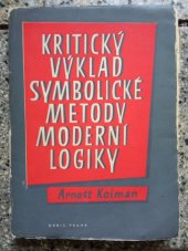 kniha Kritický výklad symbolické metody moderní logiky, Orbis 1948