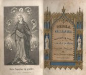 kniha Perla křesťanská Modlitebnj kniha pro ženské pohlawj, Knížecí arcibiskupská kněhtiskárna 1846