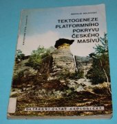 kniha Tektogeneze platformního pokryvu Českého masívu, Academia 1979