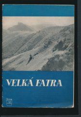 kniha Velká Fatra, Čedok 1953