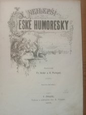 kniha Nejlepší české humoresky. Sešit druhý, Jos. R. Vilímek 1873