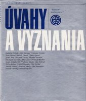 kniha Úvahy a vyznania Literárne konfrontácie, Smena 1985