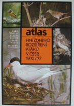 kniha Atlas hnízdního rozšíření ptáků v ČSSR 1973-1977, Academia 1987
