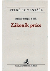 kniha Zákoník práce komentář, C. H. Beck 2012