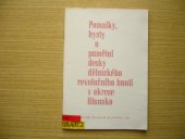 kniha Pomníky, bysty a pamětní desky dělnického revolučního hnutí v okrese Blansko [Fot. publ.], Okr. muzeum 1985