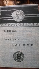 kniha Salome Drama o jednom dějství, J. Otto 1905