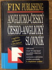 kniha Anglicko - český, Česko - anglický slovník , Fin 1997