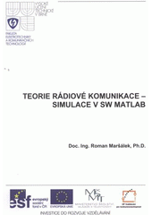 kniha Teorie rádiové komunikace, Vysoké učení technické v Brně, Fakulta elektrotechniky a komunikačních technologií, Ústav radioelektroniky 2012