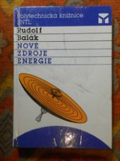 kniha Nové zdroje energie, SNTL 1989