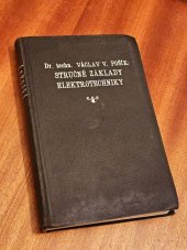 kniha Stručné základy elektrotechniky, Česká grafická Unie 1925