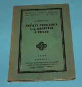 kniha Projevy presidenta T.G. Masaryka k vojsku, Svaz národního osvobození 1929