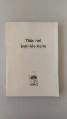 kniha Tisíc rad bylináře Karla, Lípa 1991