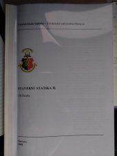 kniha Stavební statika 2, Vysoká škola báňská - Technická univerzita Ostrava 2005