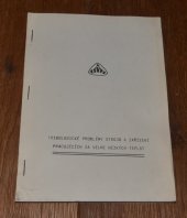 kniha Tribologické problémy strojů a zařízení pracujících za velmi nízkých teplot, ČSVTS 1987