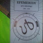 kniha Efemeridy pro astrology 2001-2010, Vodnář 1998