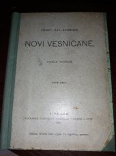 kniha Noví vesničané Román veršem, Jar. Pospíšil 1895