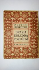 kniha Pokušení Povídky sardinské, Adámek 1908