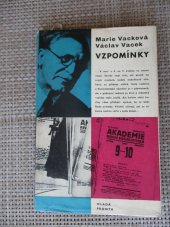 kniha Vzpomínky, Mladá fronta 1964