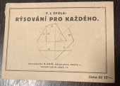 kniha Rýsování pro každého, B. Kočí 1929