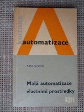 kniha Malá automatizace vlastními prostředky, SNTL 1971