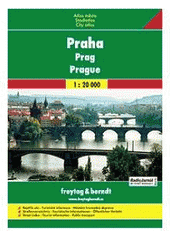 kniha Praha atlas města 1:20 000, Freytag & Berndt 2003