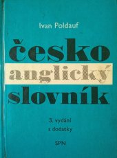 kniha Česko-anglický slovník středního rozsahu, SPN 1968