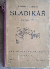 kniha Slabikář, Státní nakladatelství 1927