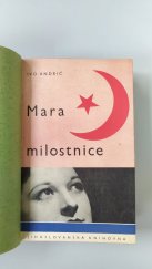 kniha Mara milostnice a jiné povídky, L. Mazáč 1936