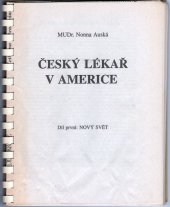 kniha Český lékař v Americe, Lidová demokracie 1994