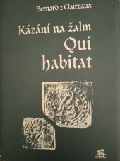 kniha Kázání na žalm Qui habitat, Krystal OP 2020