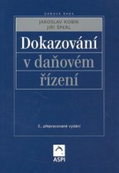 kniha Dokazování v daňovém řízení, ASPI  2005